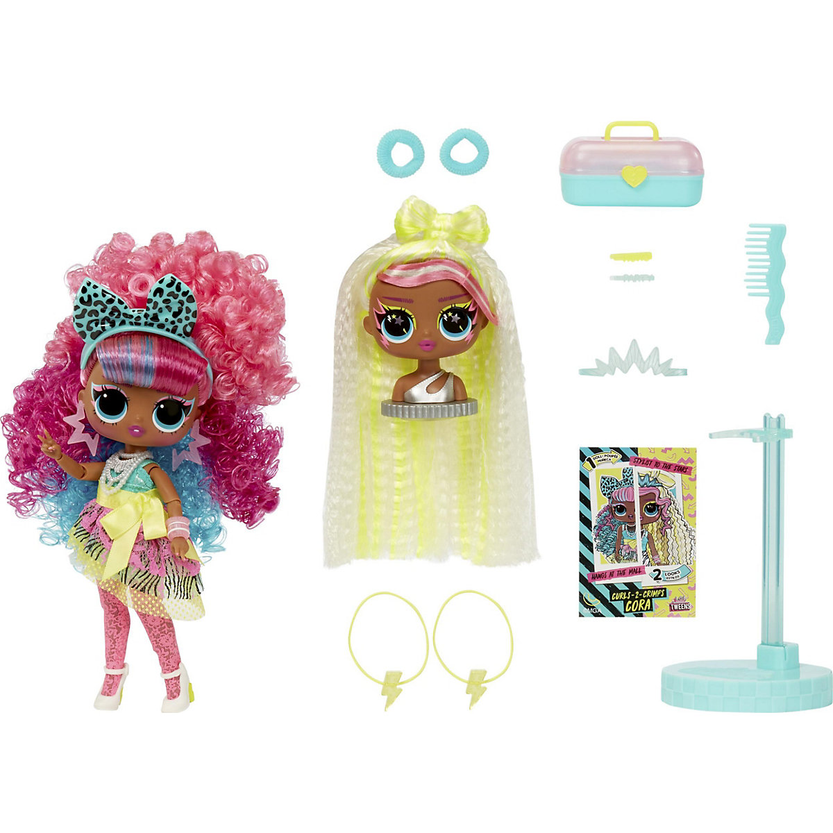 L.O.L. Surprise Tweens Surprise Swap Fashion Puppe Serie 1- Curls-2- Crimps Cora