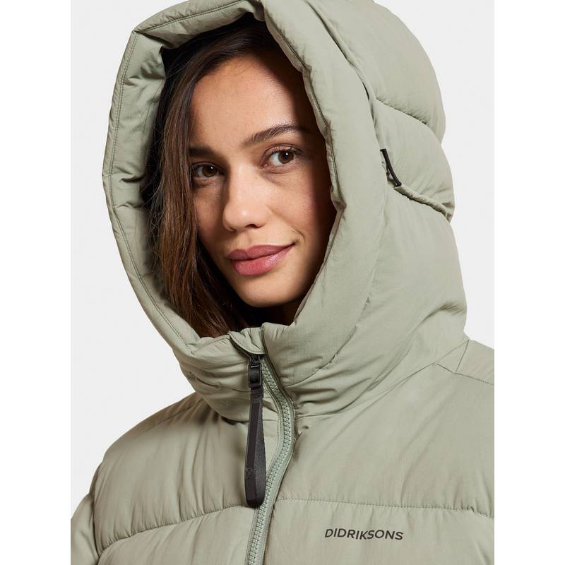 Didriksons Nomi Long Steppmantel Damen