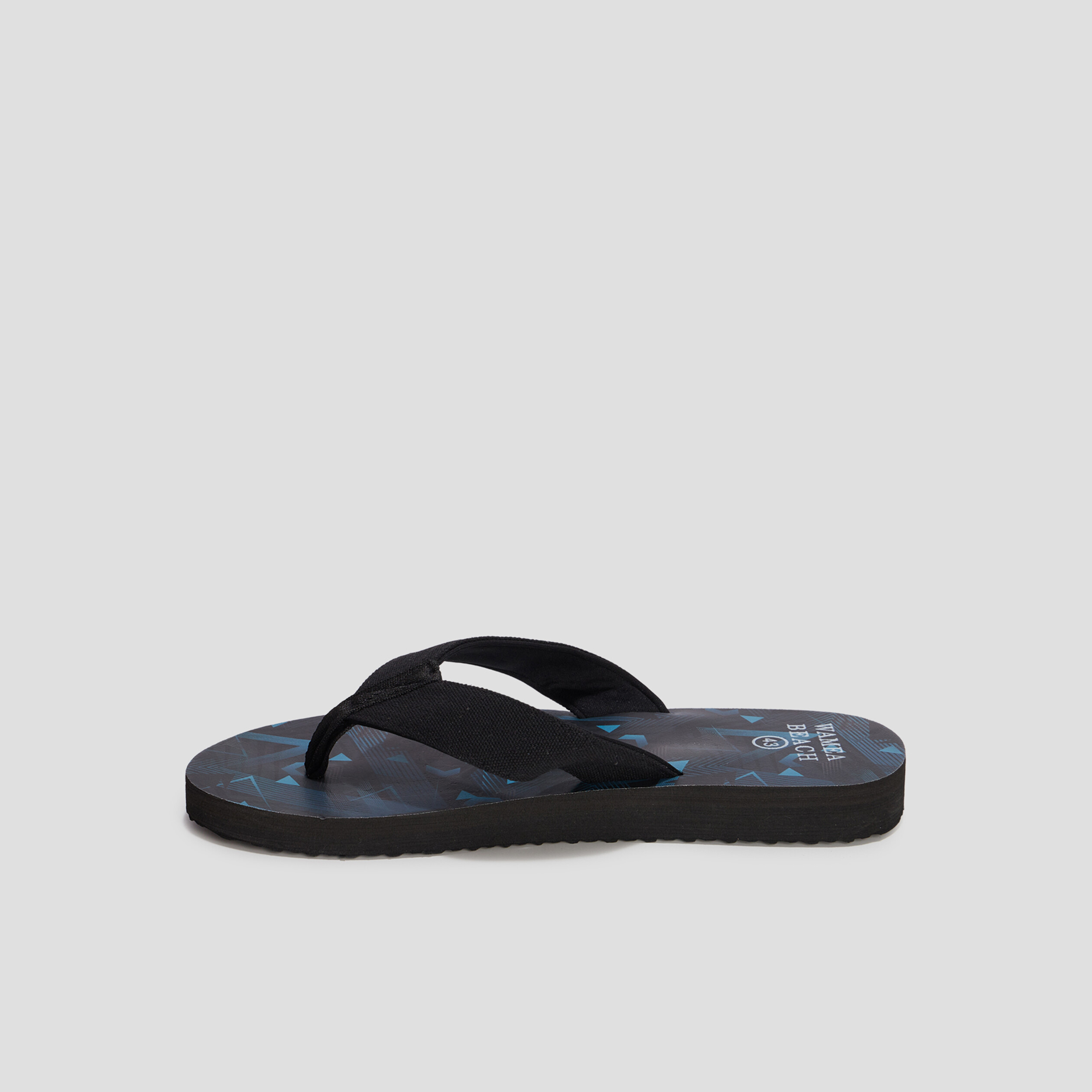 Tongs Wamea Beach bleu homme | La Halle