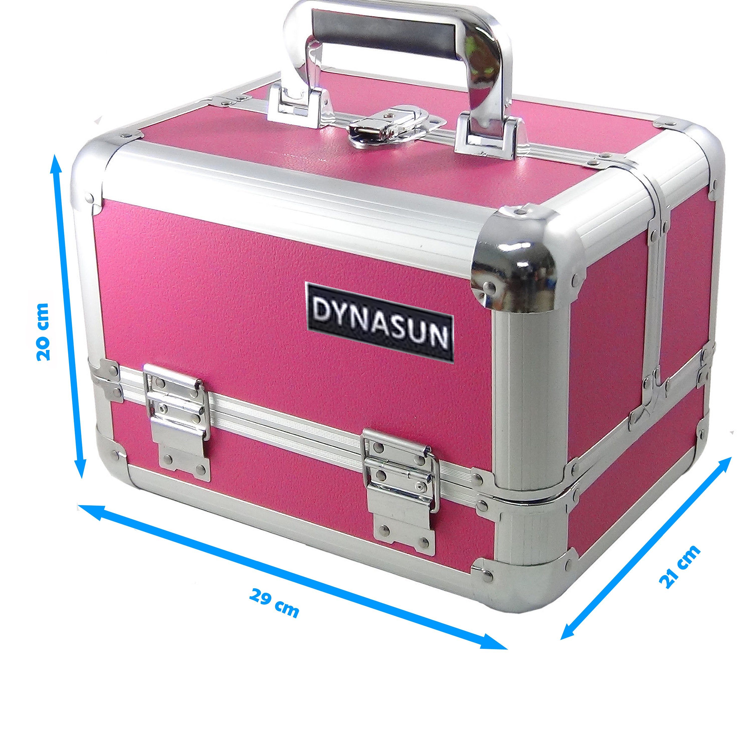 Dynasun Beautycase BS35 XXL Fucsia (1-tlg), ALU Design Beautycase Schminkkoffer Kosmetikkoffer