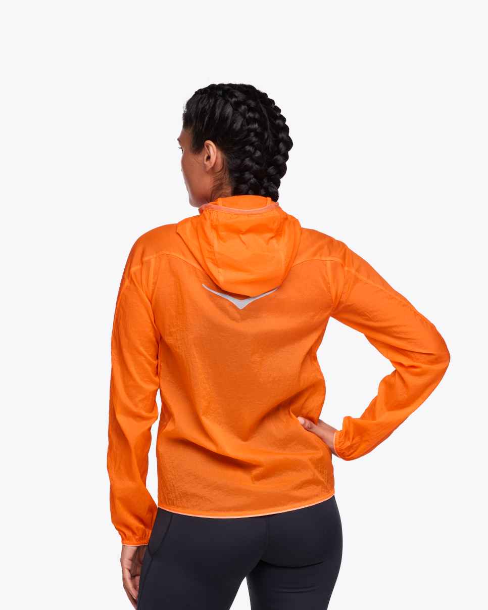 Skyflow Viz Jacket Electric Tangerine