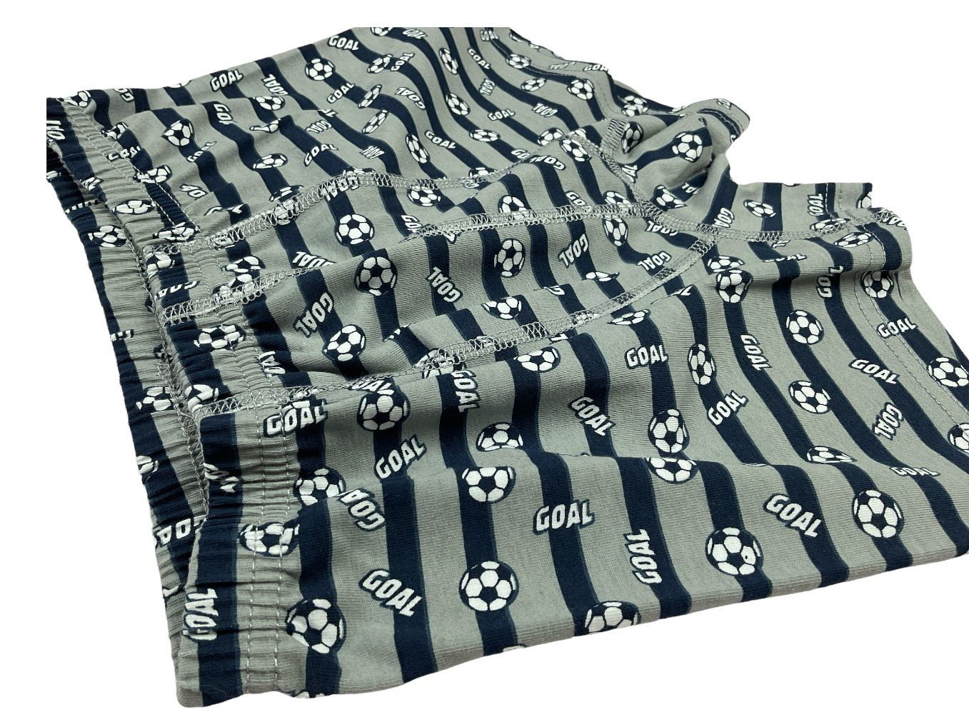 LOREZA Boxershorts 5 Jungen Boxershorts Unterhosen aus Baumwolle Unterwäsche - Scorer (Spar-Packung, 5-St)