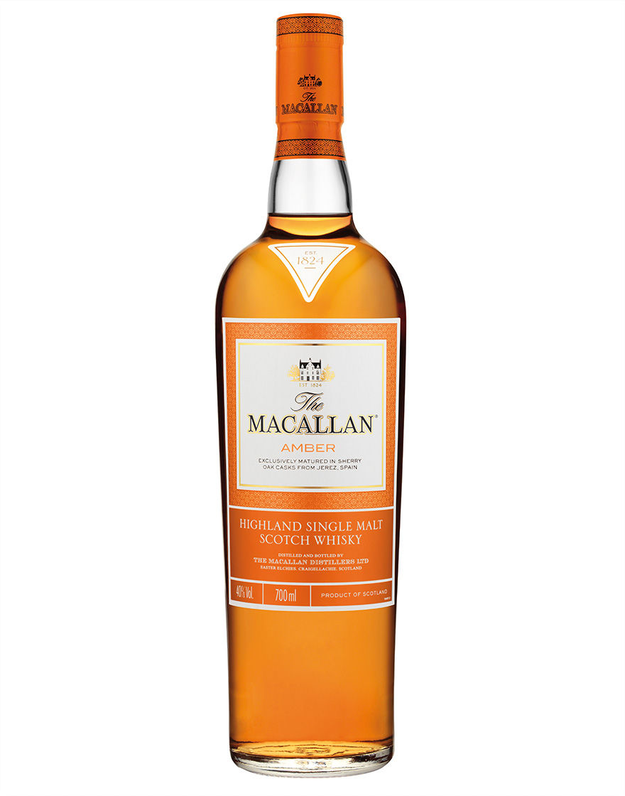 Single Malt Scotch Whisky Amber Macallan 0,7 ℓ