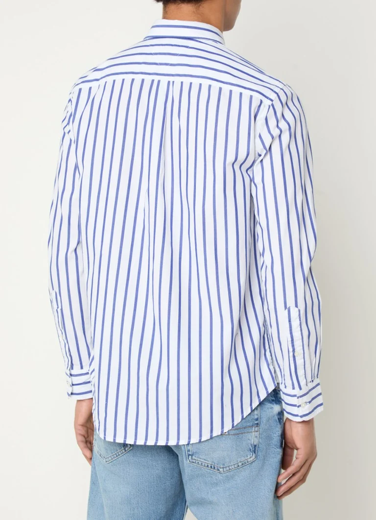 Tommy Hilfiger Flex majica regular fit s črtastim potiskom in logotipom