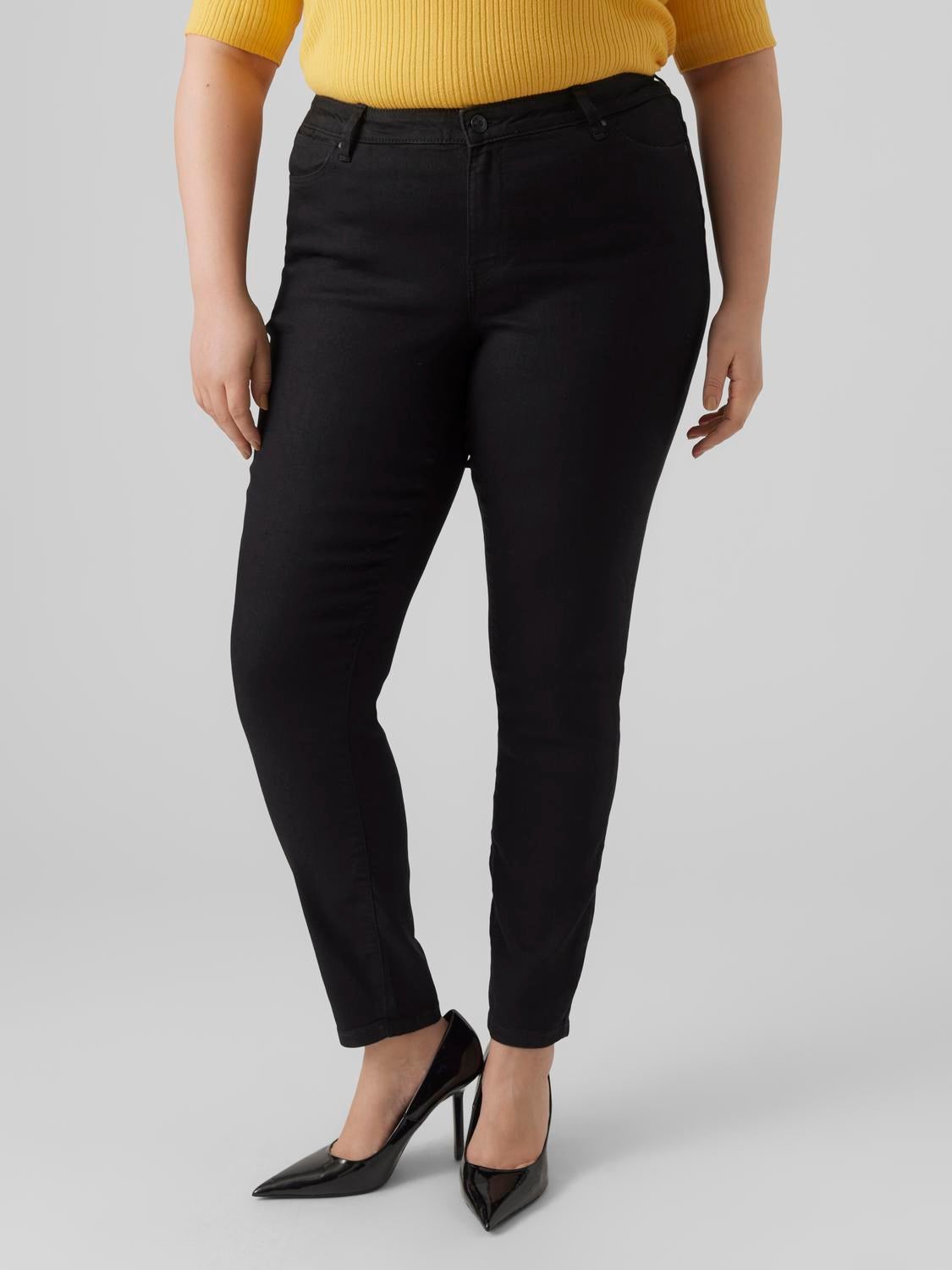 VMRUDY Mittlere Taille Slim Fit Jeans