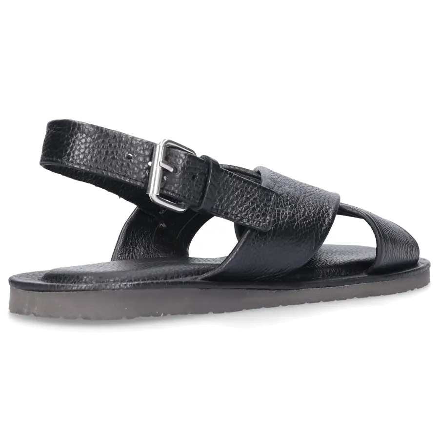 Budapester - Sandalen M5711 Kalbsleder - schwarz