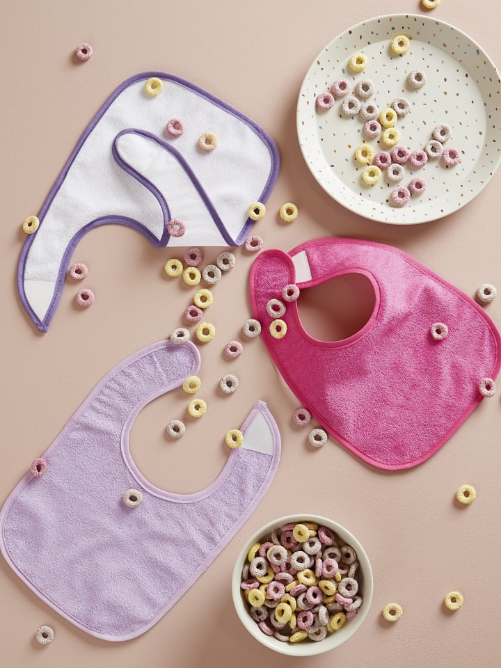 Bieco Spielwaren Baby Lätzchen 10er Pack abwaschbar - ab Geburt in Mehrfarbig günstig kaufen onesize