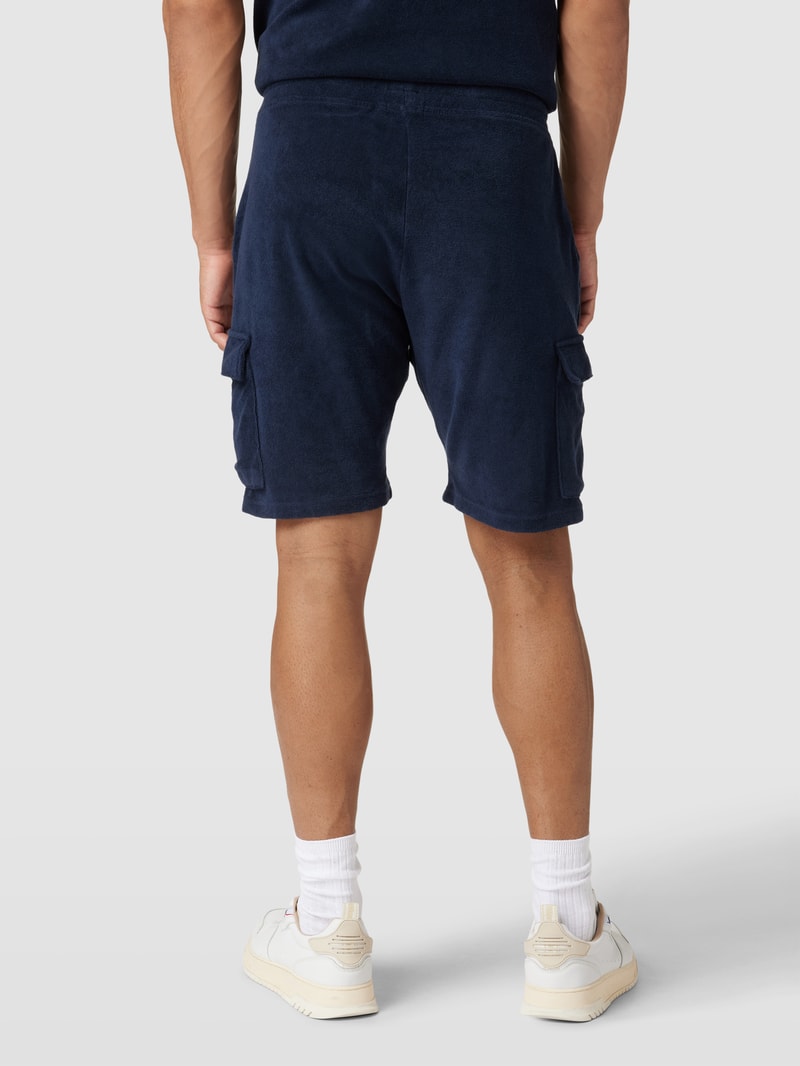 Shorts mit Cargotaschen in marineblau