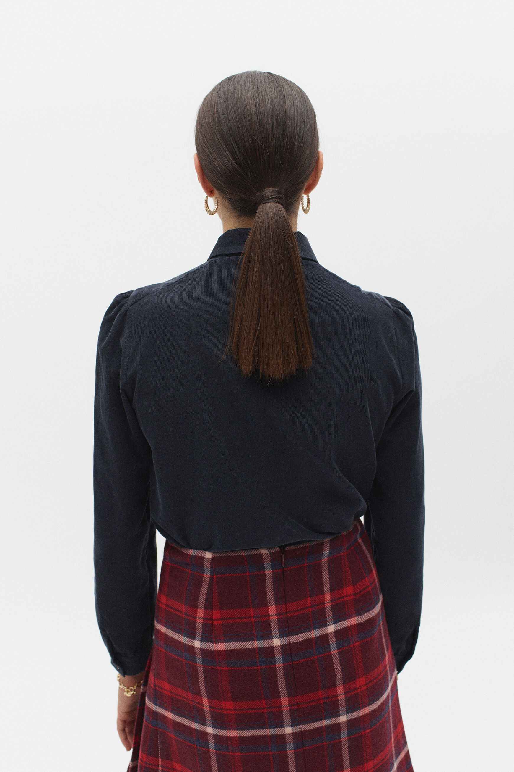chemisier tokyo bleu marine femme