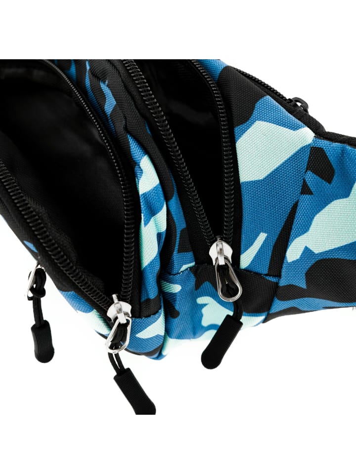 COFI 1453 Umhängetasche aus Polyester Gürteltasche mit 3 Fächern sicherer in Motiv1 günstig kaufen onesize