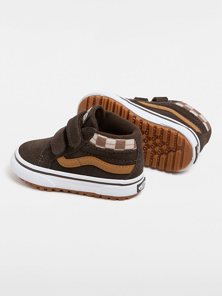 Vans Leder-Sneakers in Braun günstig kaufen