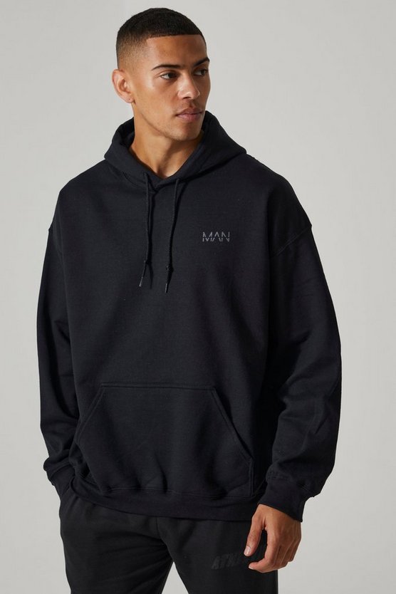 Man Active Hoodie mit Official-Logo