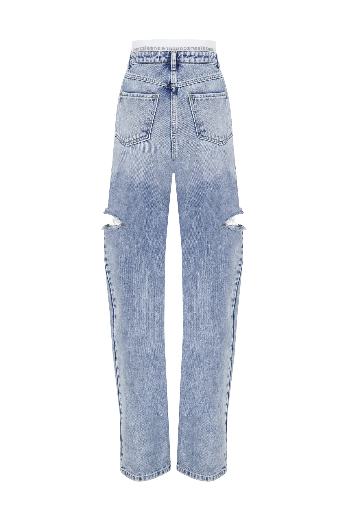 SAGAZA  Jeans - Blau - Wide Leg