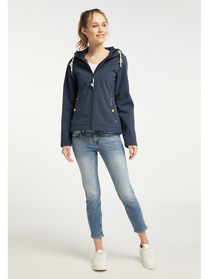 Schmuddelwedda Softshelljacke in Dunkelblau günstig kaufen