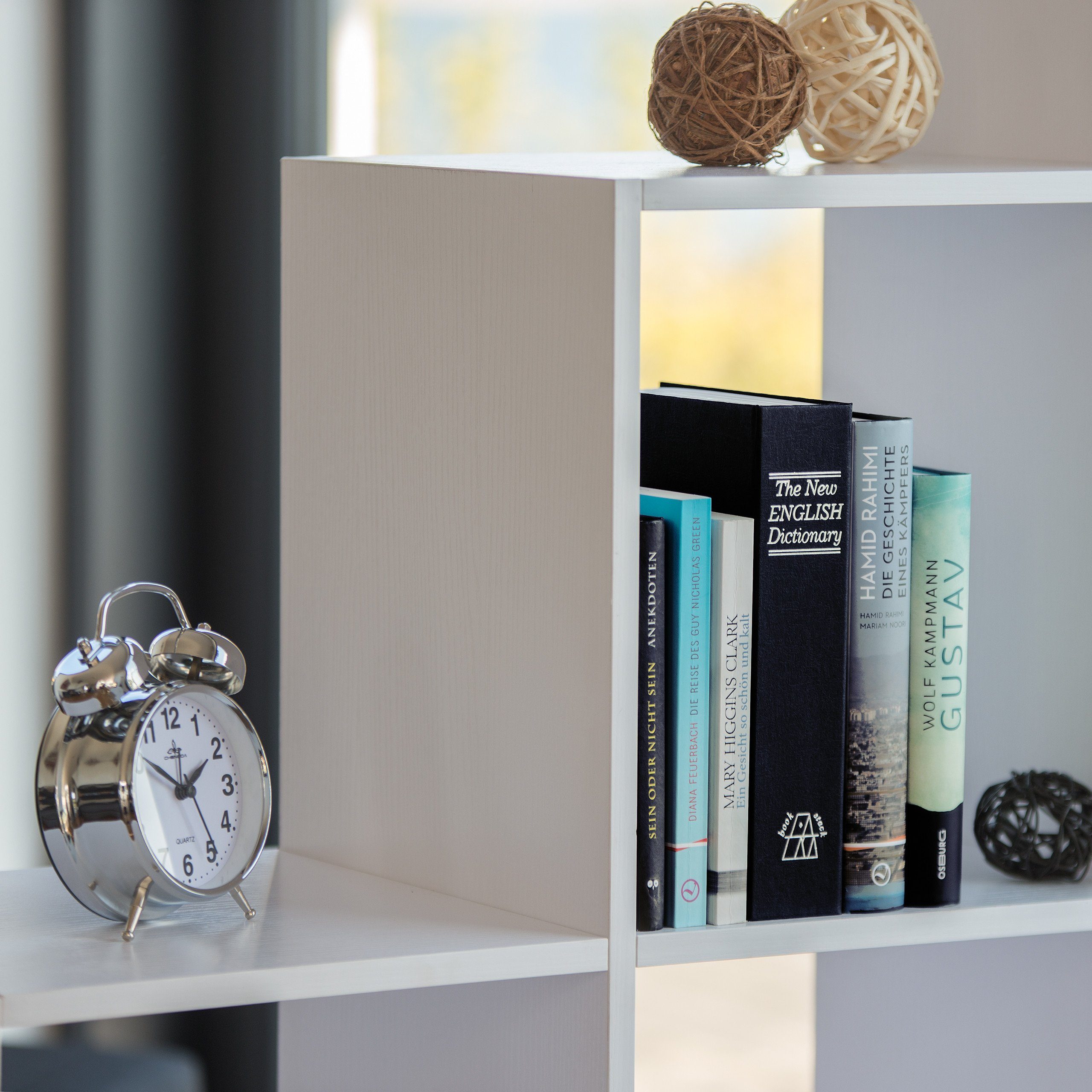 relaxdays Buchtresor Buchtresor als Wörterbuch mit Schlüssel, Schwarz