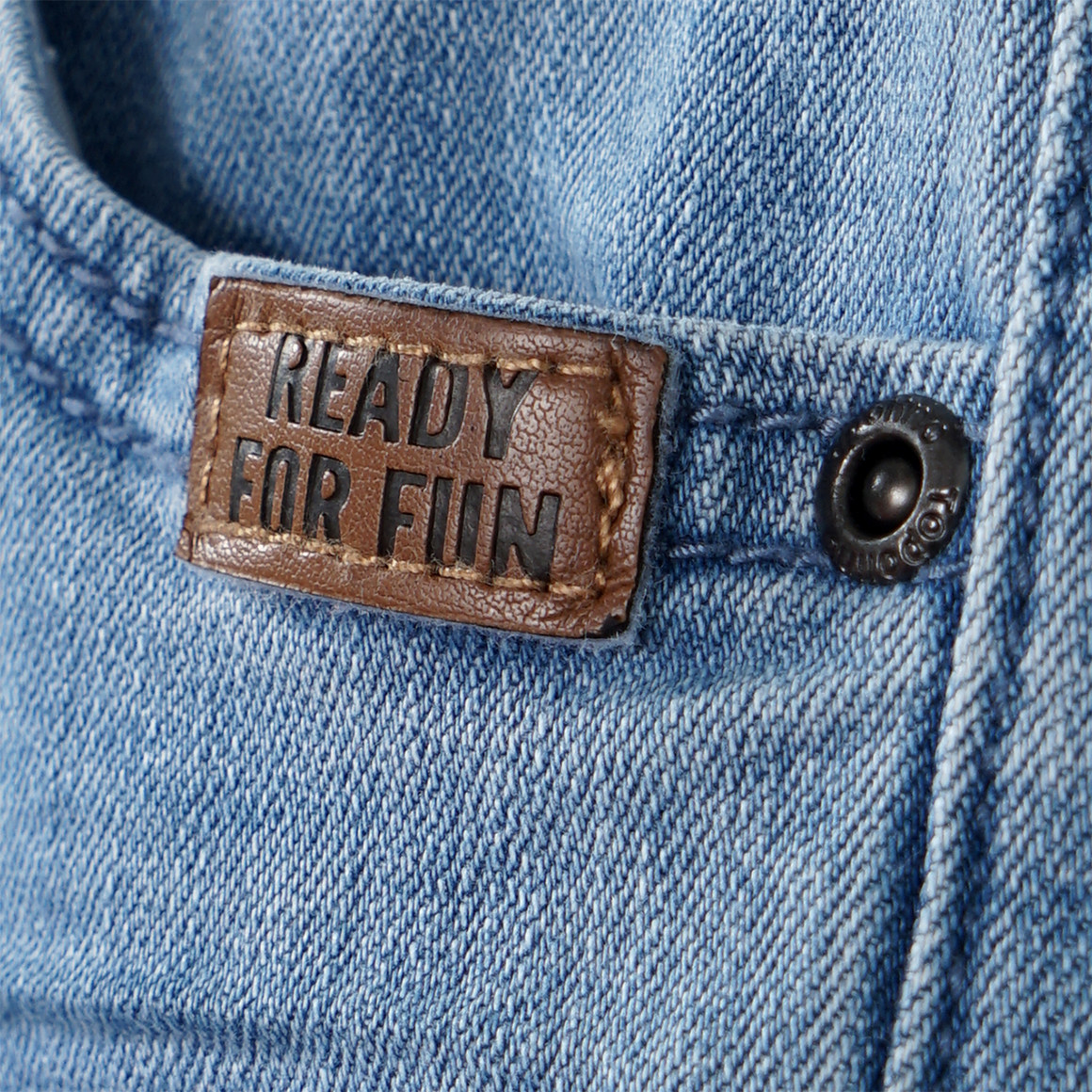Jungen Slim-Jeans mit verstellbarem Bund