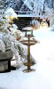 UPP 4in1 Solar-Vogelbad bronze