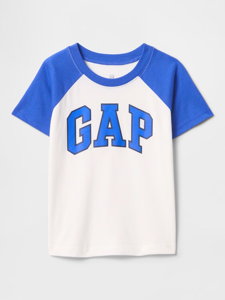 GAP Shirt in Weiß/ Blau günstig kaufen