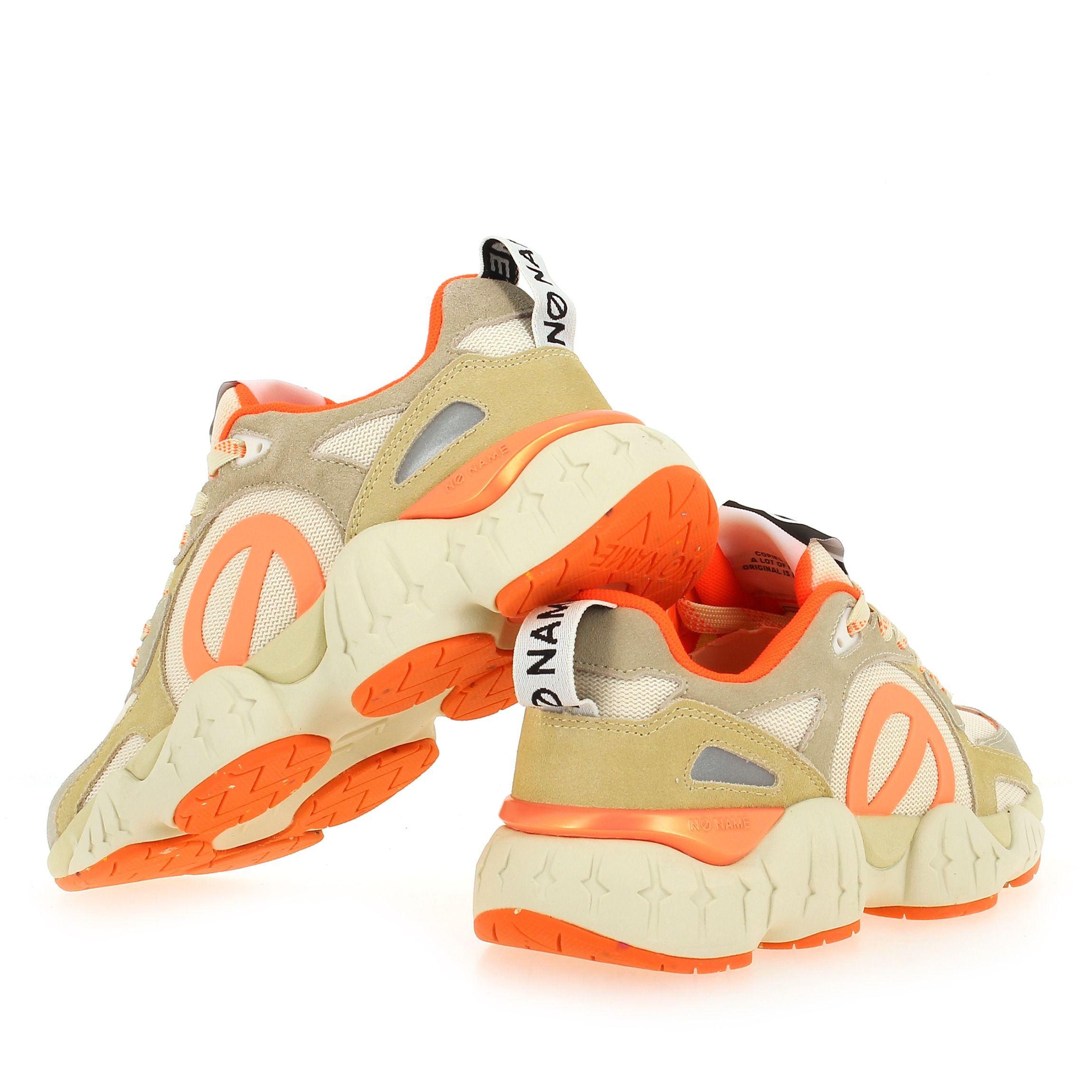 No Name  KRAZEE RUNNER - Beige Orange