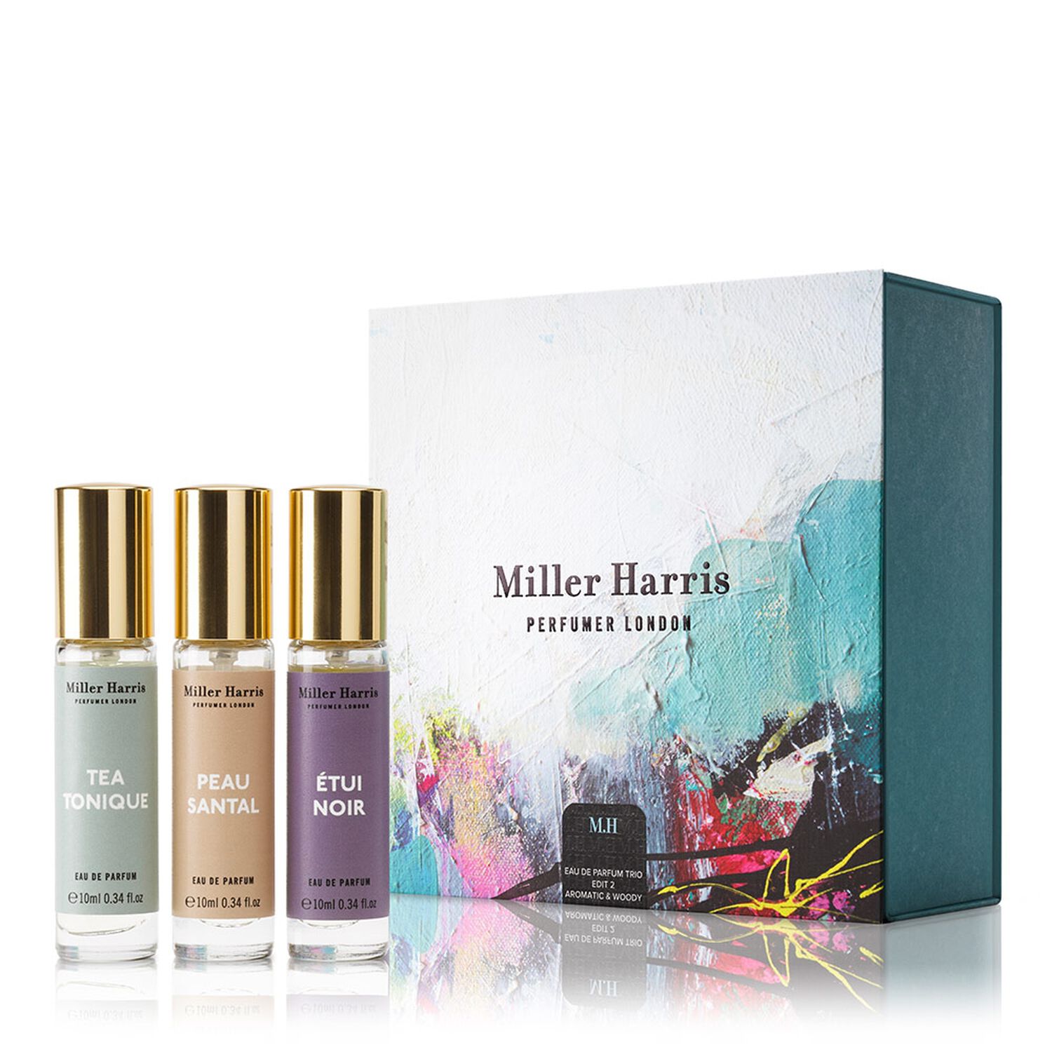 Miller Harris Aromatic Woody Coffret Trio Eau de Parfum 10 ml