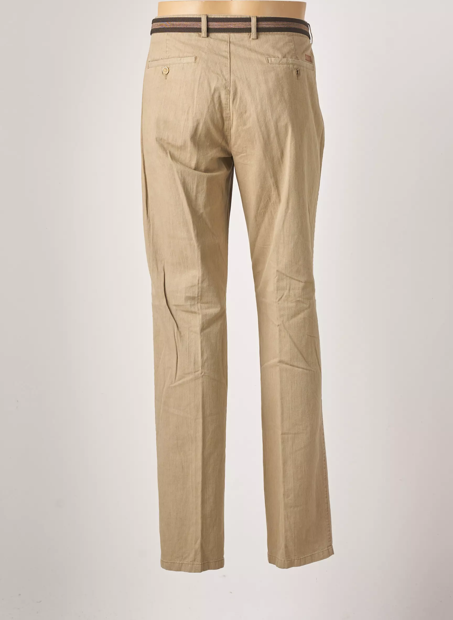 Harold Pantalons Chino Homme couleur beige