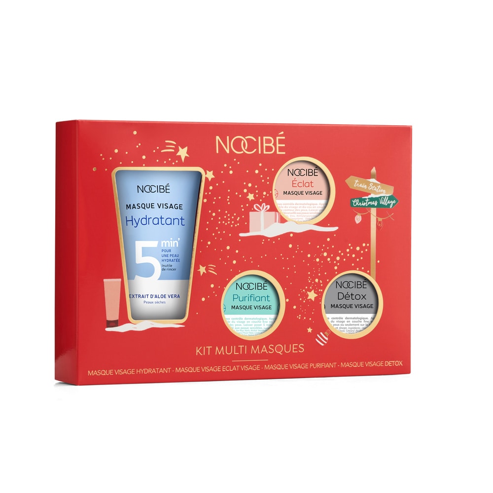 Nocibé Kit Multi Masques Coffret 4 masques visage