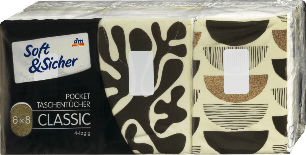 Taschentücher Pocket (6x8 Stück), 6 St