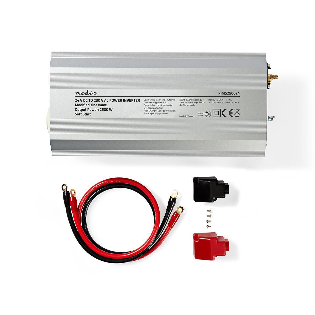 Nedis PIMS250024 Power Inverter änderte Sinus-Wellen