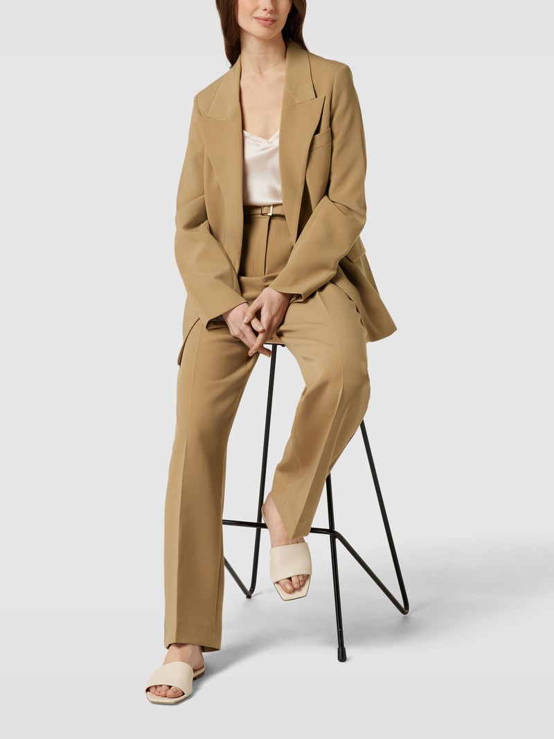 Blazer mit Reverskragen in khaki