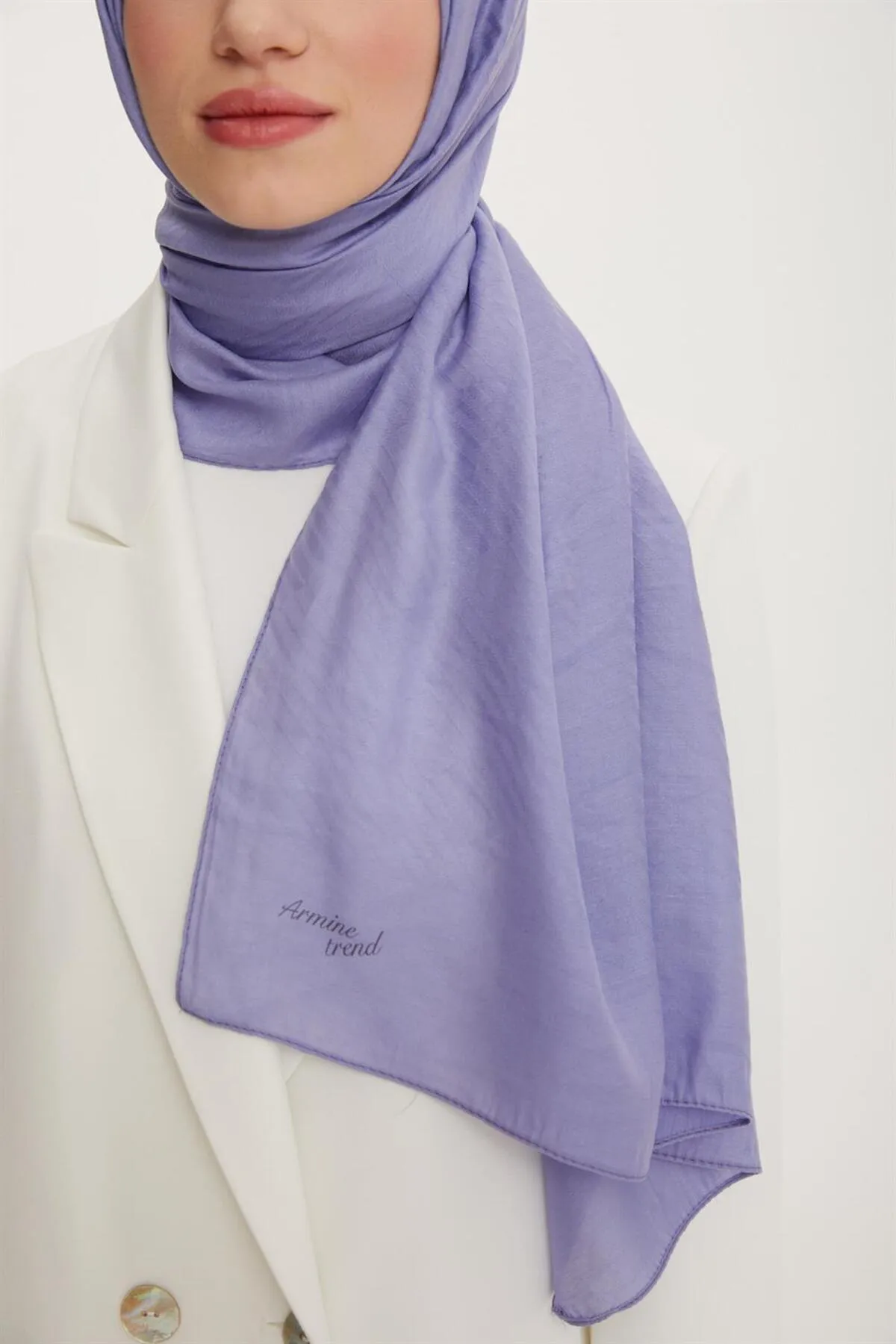 Armine  Trend Işıl Schal 3 - Baumwolle - Ats3ısl-493 - Violett