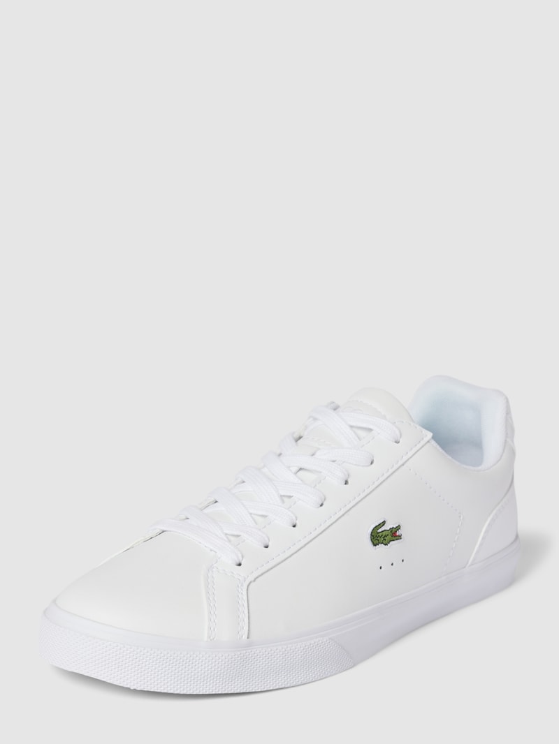 Sneaker mit Logo-Stitching Modell 'LEROND' in weiß