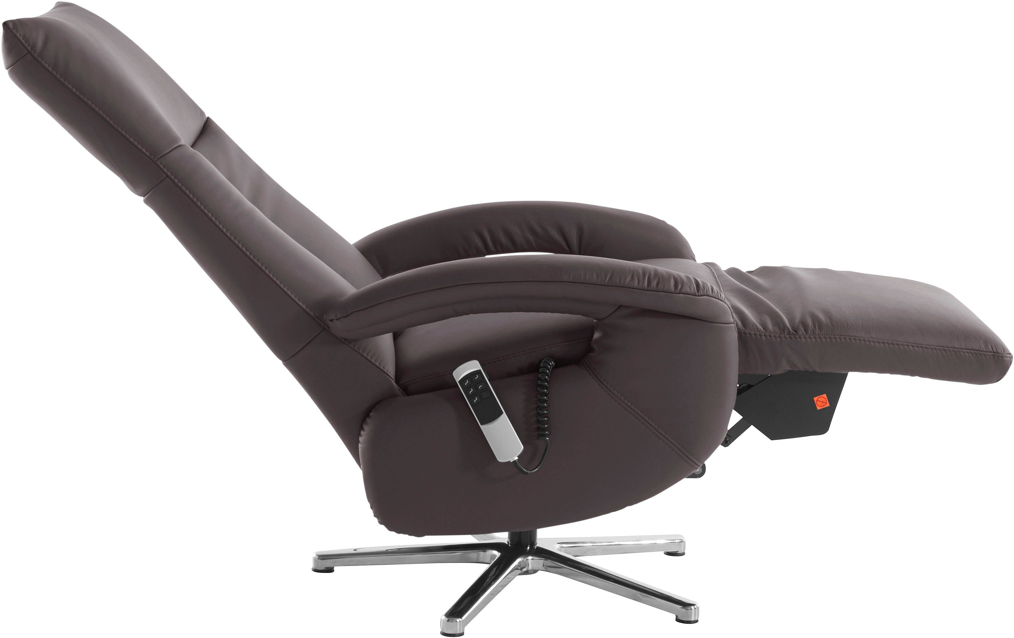 sit&more TV-Sessel Tycoon, wahlweise manuell, mit zwei Motoren oder mit zwei Motoren und Akku