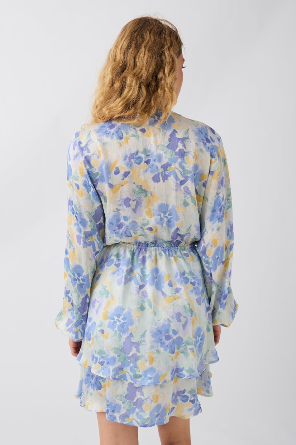 Mini drawstring dress