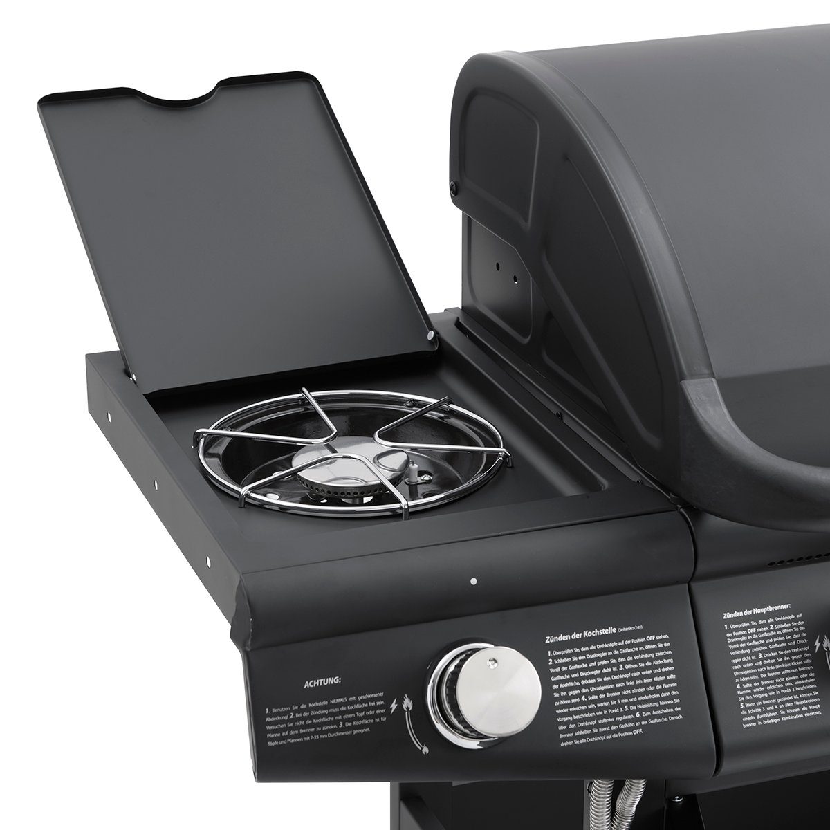 TAINO Gasgrill RED, 6+1, Piezozündung, mit Grillspieß-Auflage, inkl. Fettwanne