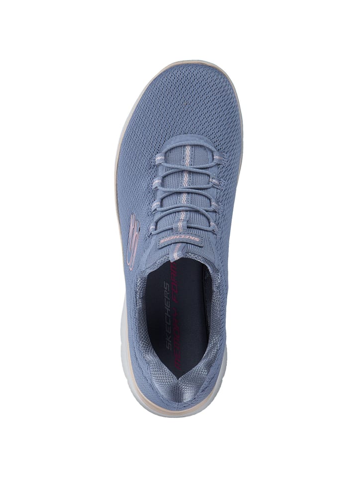 Skechers Schnürschuhe in Blau günstig kaufen