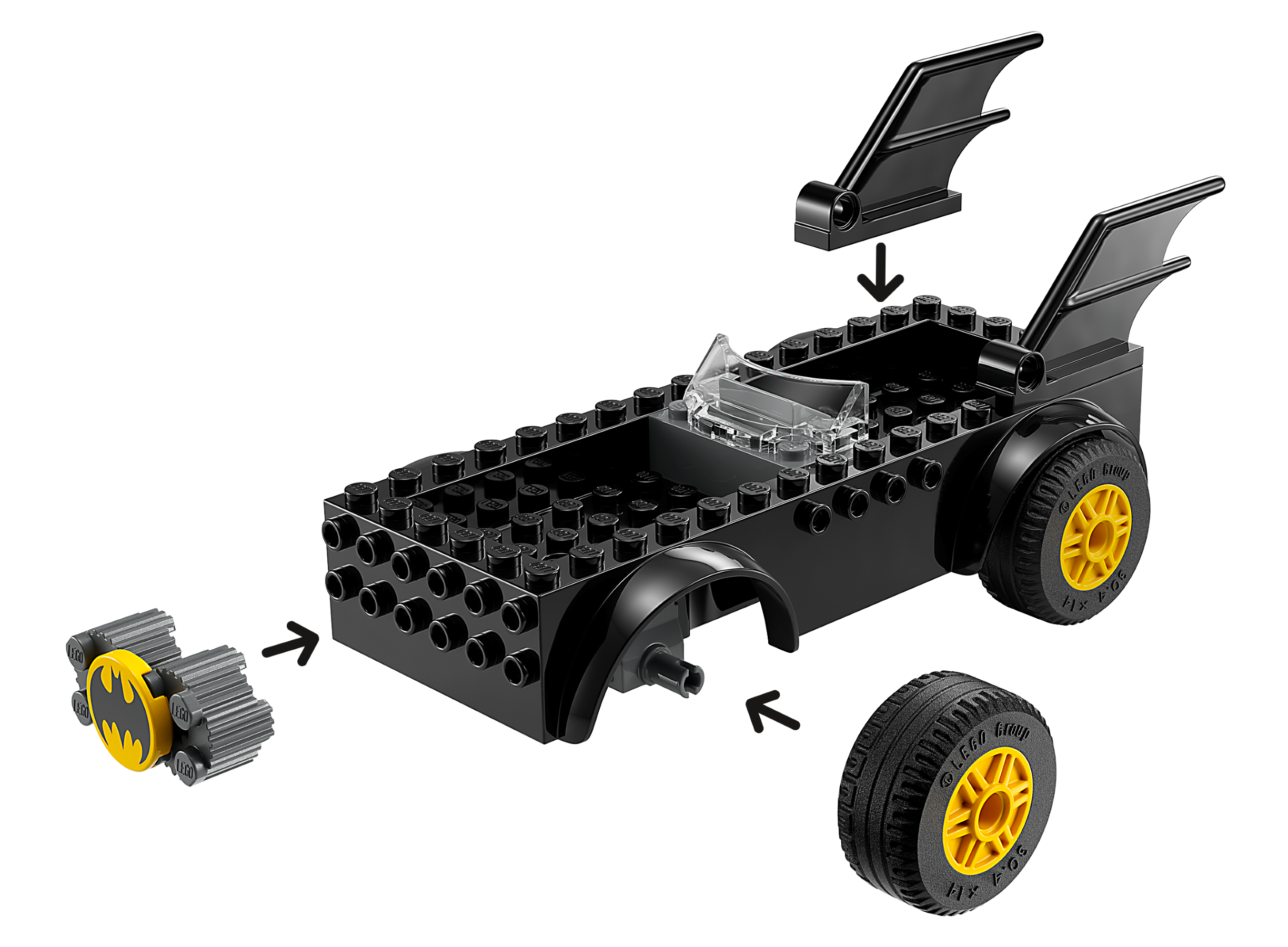 Verfolgungsjagd im Batmobile™: Batman™ vs. Joker™   76264