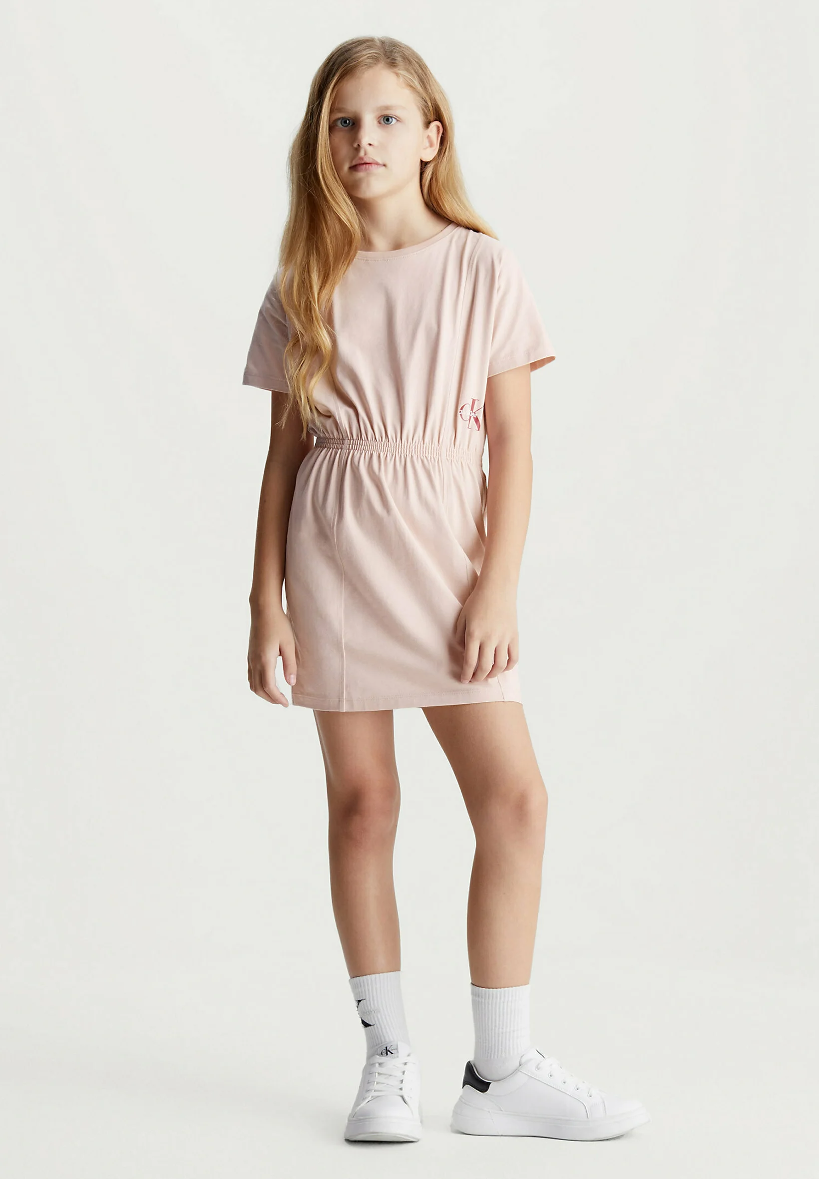 Calvin Klein Jeans MONOGRAM - Vestido de punto