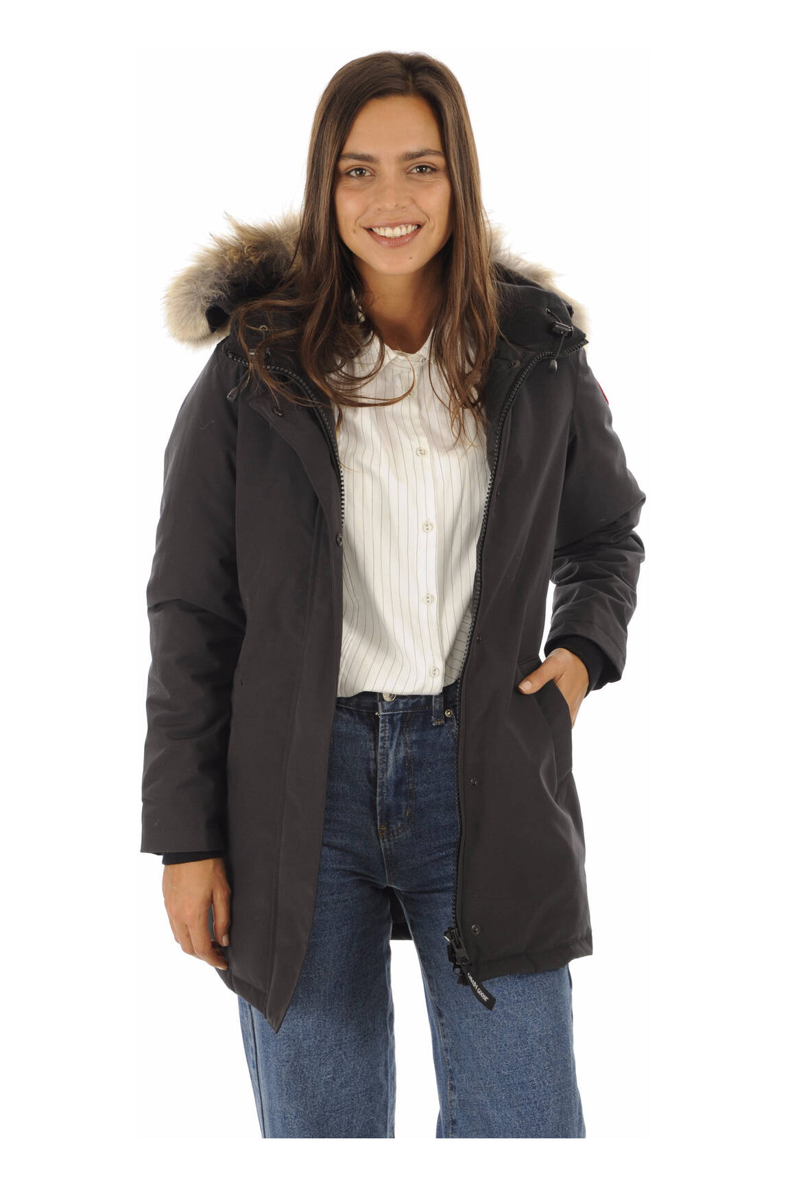 Canada Goose Parkas Femme couleur bleu