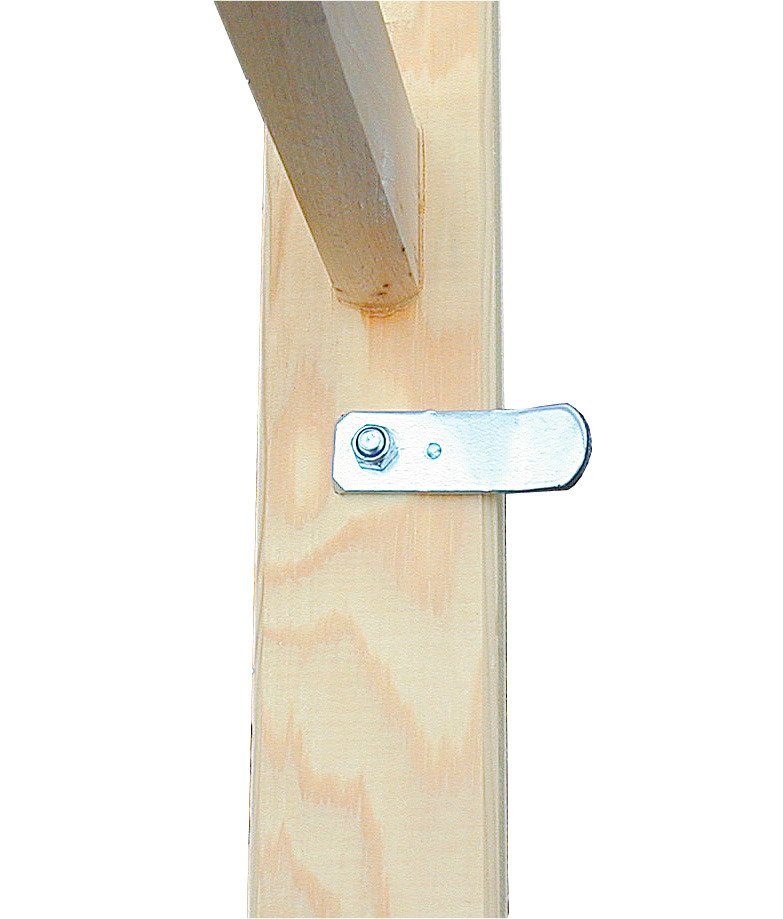 KRAUSE Doppelleiter Stabilo, 2x5 Sprossen, beidseitig begehbar