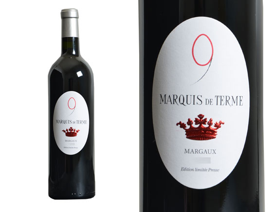 9 de Marquis de Terme 2015 Bordeaux Margaux