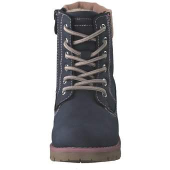 Puccetti Schnür Boots in blau
