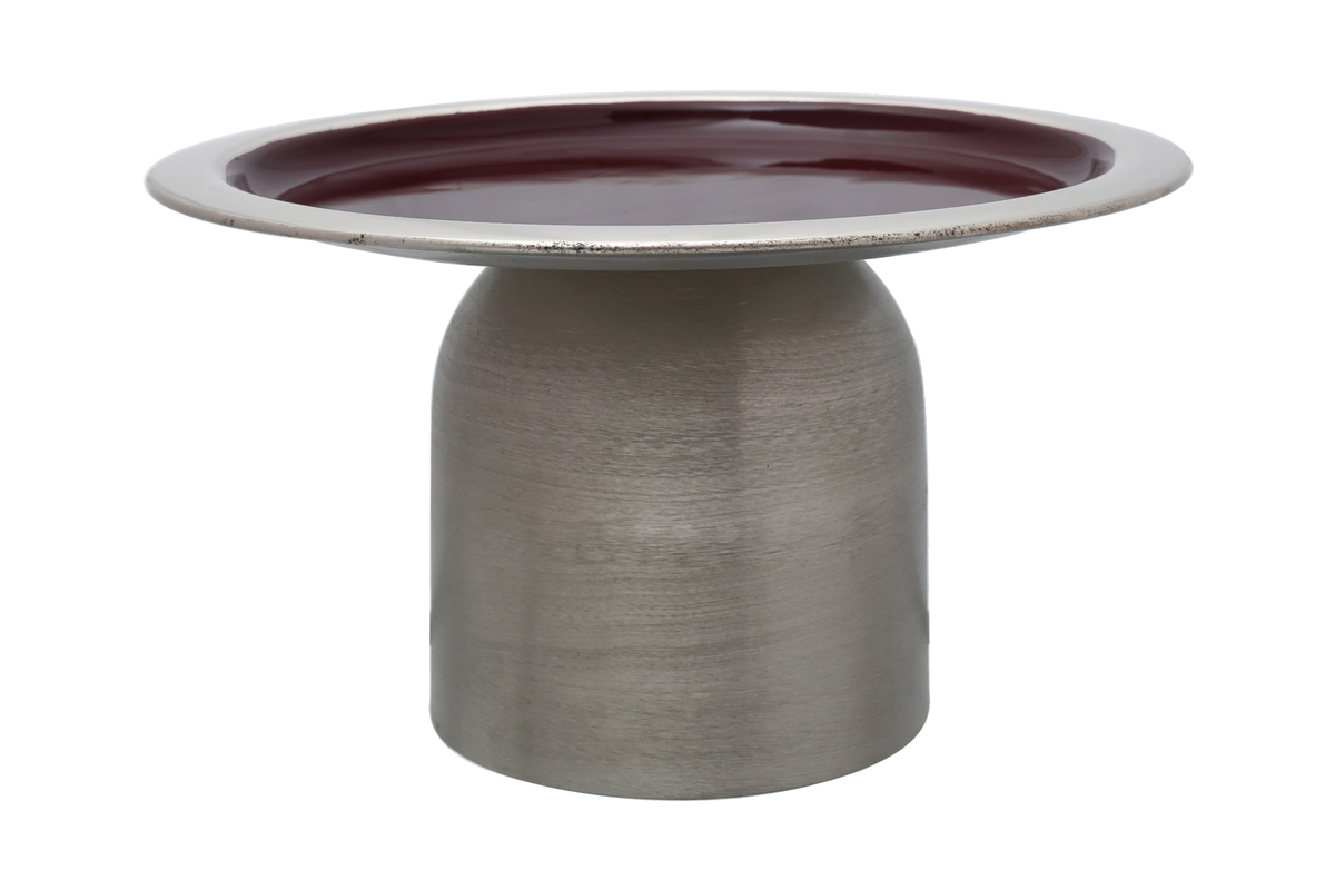 Kayoom Kuchenplatte Art Deco 225 Silber / Pflaume