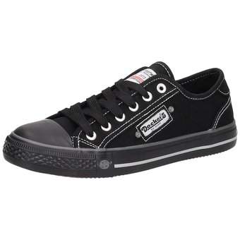 Dockers Leinen Sneaker in schwarz