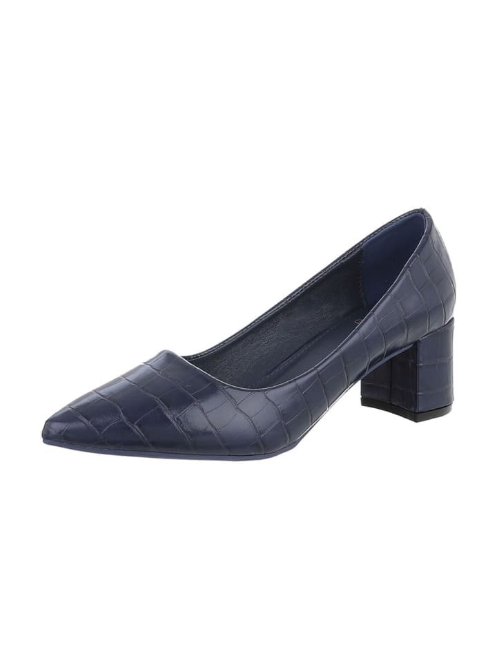 Ital-Design Pump in Dunkelblau günstig kaufen 36