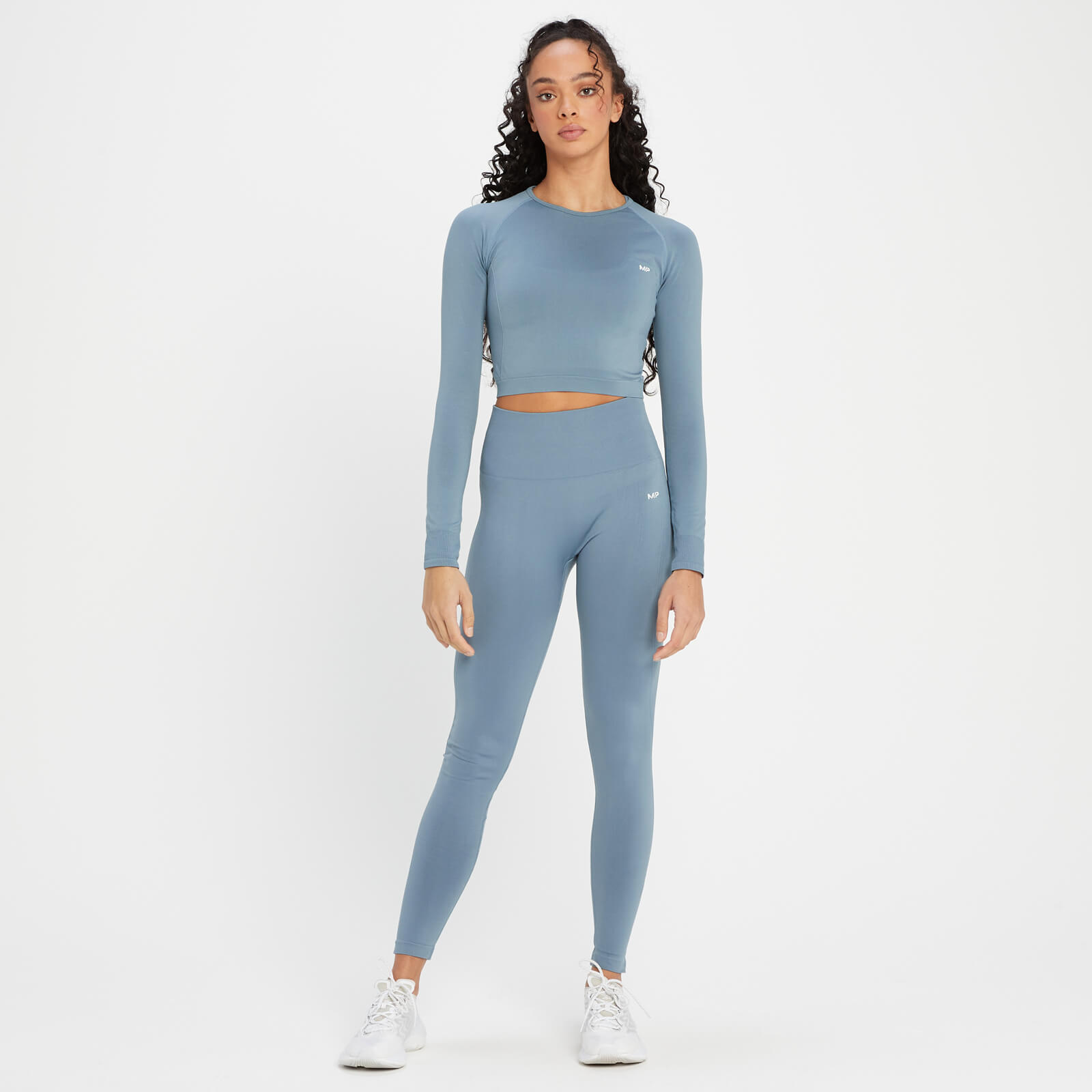 Legging sans coutures MP Shape pour femmes – Bleu galet