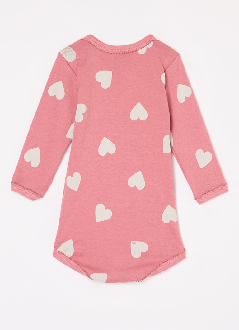 Petit Bateau – Kombinezony z nadrukiem, 3 sztuki