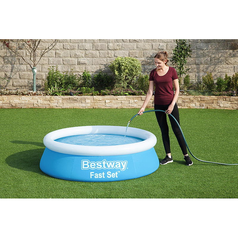 Bestway Badebasseng Rundt, 183 cm, 940 l, Bestway