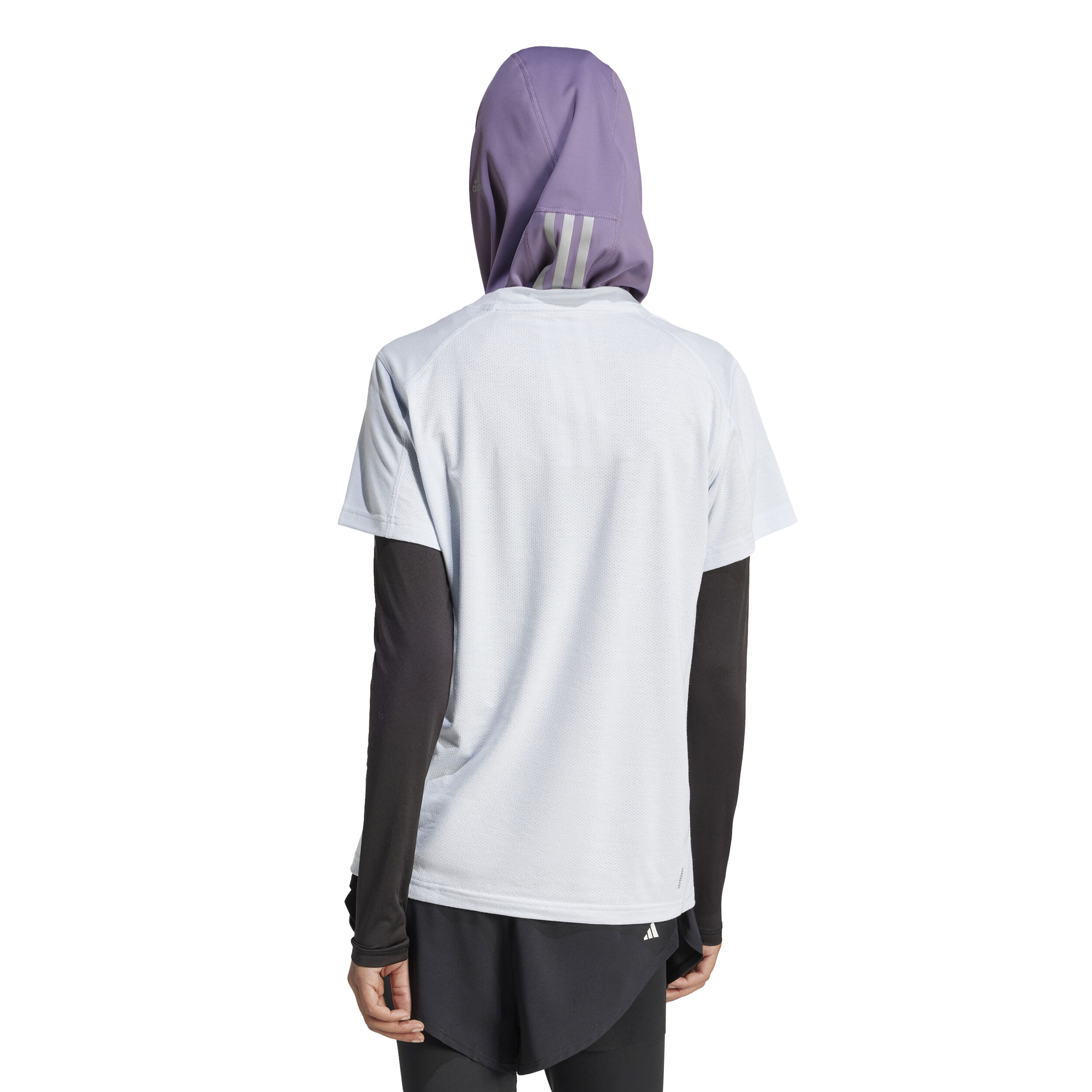 Training Essential Logo T-Shirt Damen - Hellgrau