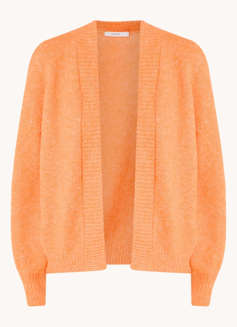 Gilet estivo in pregiata maglia di misto lana.