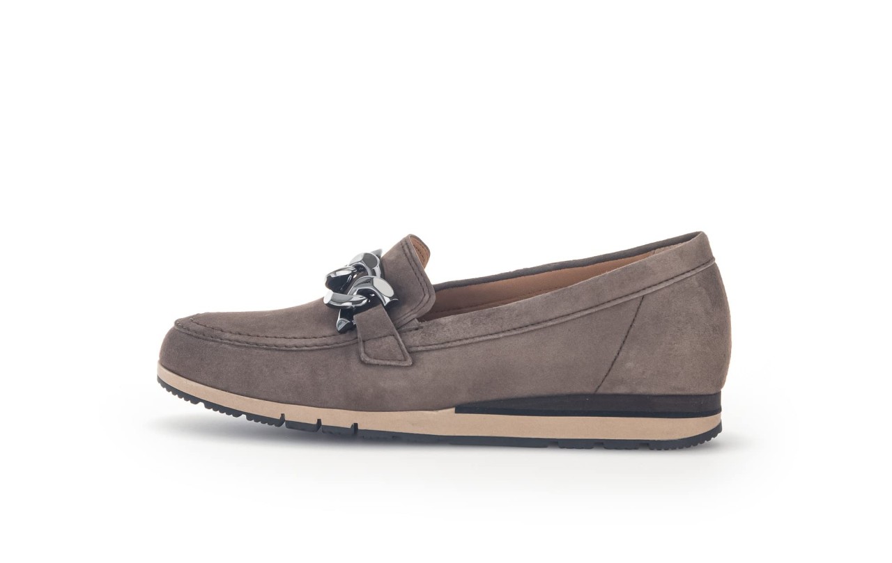 GABOR Klassische Slipper taupe